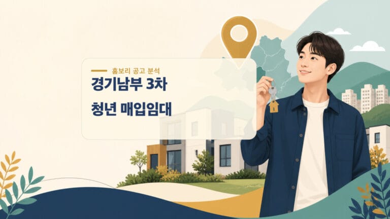 경기남부 3차 청년 매입임대 189호 자격 임대료 주택목록 대표 이미지