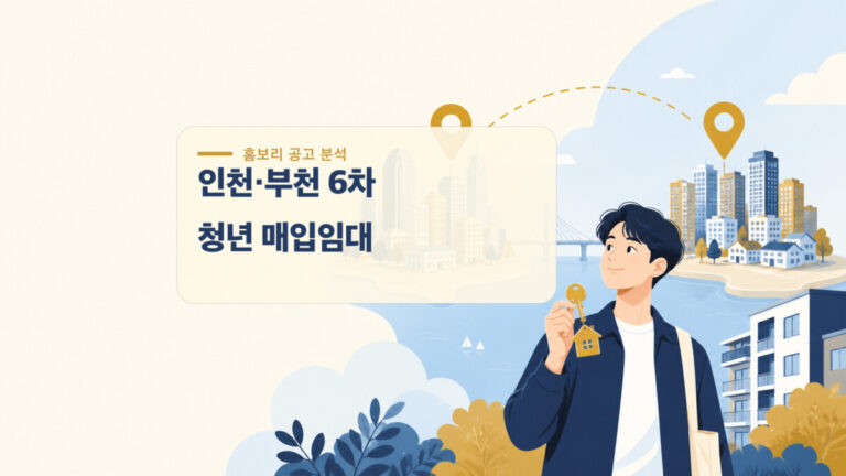 인천 부천 6차 청년 매입임대 60호 자격 임대료 지역별 목록 대표 이미지